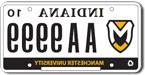 Order your MU license plate!